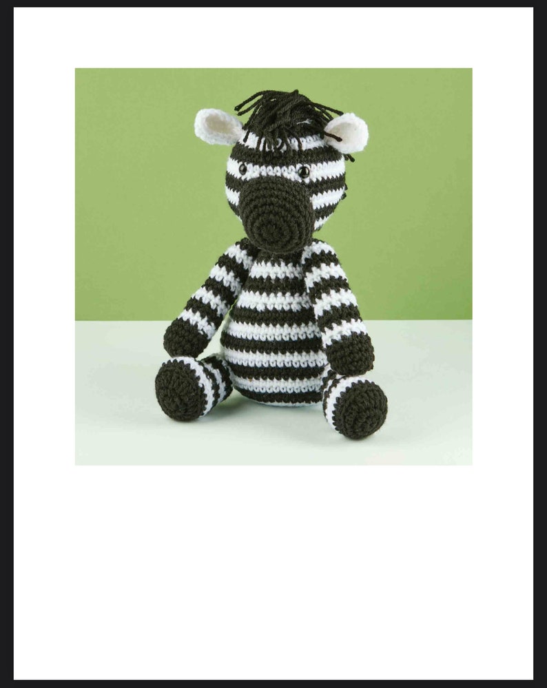 Crochet Cute Critters: 26 Easy Amigurumi Patterns Download by Sarah Zimmerman -PDF Version Instant Download