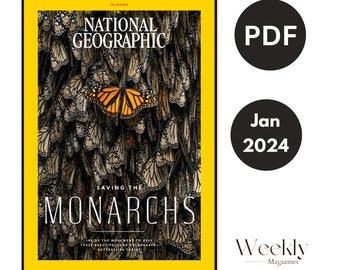 National Geographic UK – January 2024  Magazine Issue - Best Seller Magazine -PDF Version Instant Download- Weekly Magazines