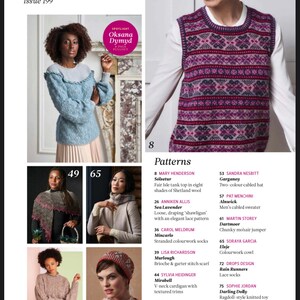 The Knitter – Issue 199, 2024 Magazine Issue - Best Seller Knitting Magazine -PDF Version Instant Download- Weekly Magazines