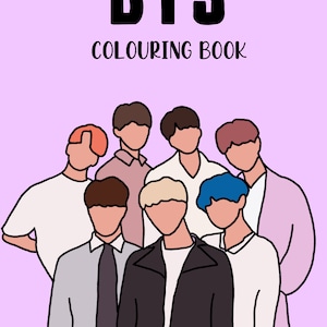 DIGITAL BTS Colouring Book
