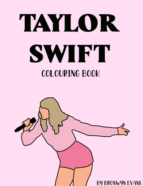 DIGITAL Taylor Swift Colouring Book 