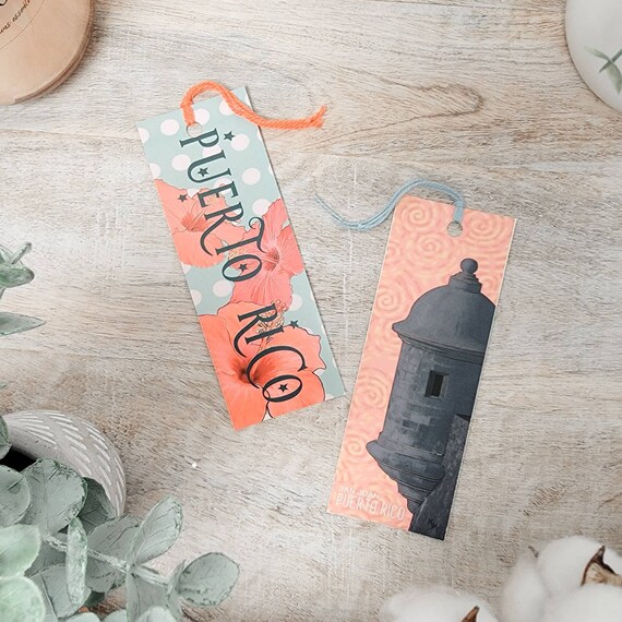 Puerto Rico Bookmark/ El Morro En San Juan/ Flor Nacional - Etsy Israel Puerto Rico Bookmark/ El Morro En San Juan/ Flor Nacional - Etsy Israel