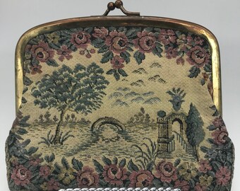 Bohemian Tapestry Clutch Vintage Style Envelop Bag Zippered Free Shipping! 