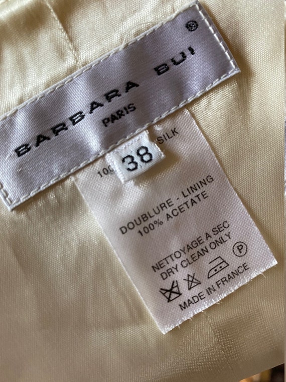 Barbara Bui Paris Cream Silk Embellished Bolero Size FR 38 - Etsy