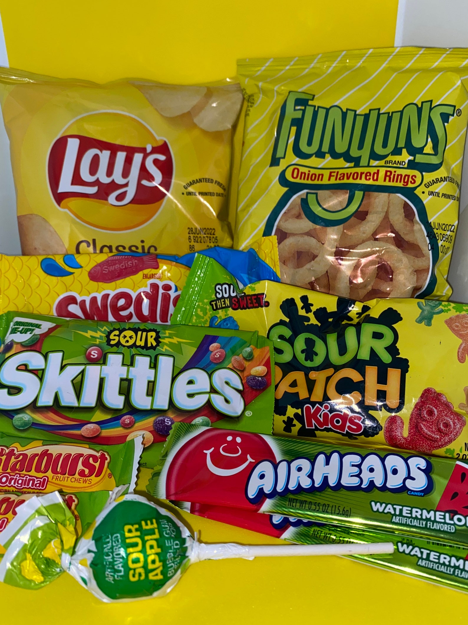 Yellowish Green Snack Box Etsy