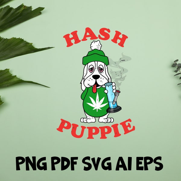 420 Hash Puppies SVG