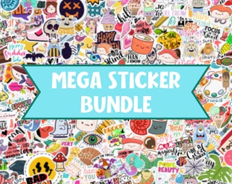 20000+ SVG  Sticker Bundle, PNG Printable Stickers