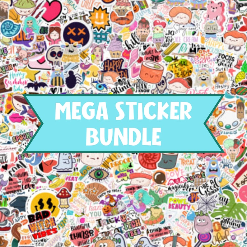 20000 SVG Sticker Bundle, PNG Printable Stickers zdjęcie 1