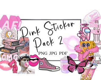 printable stickers vsco etsy