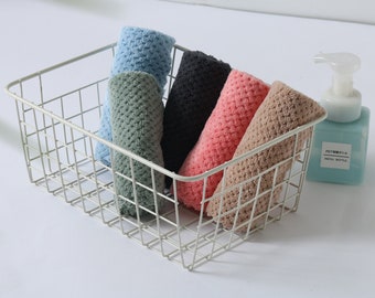Microfiber Face Cloths, Soft Absorbent Hand Towel Set, 10 PCS
