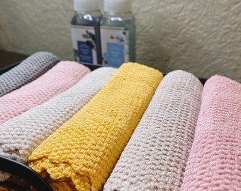 5 PCS Reusable Microfiber Unpaper Towels | Multipurpose Cleaning Cloths