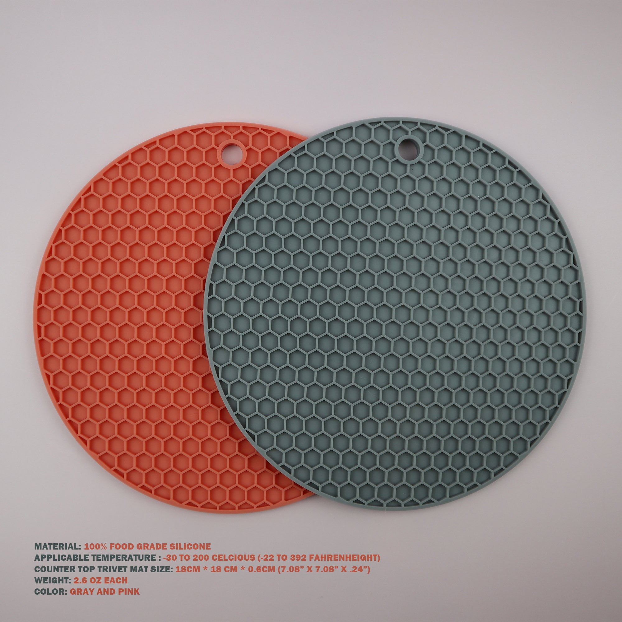 Large Silicone Trivet Mat - ACES1195 - IdeaStage Promotional Products