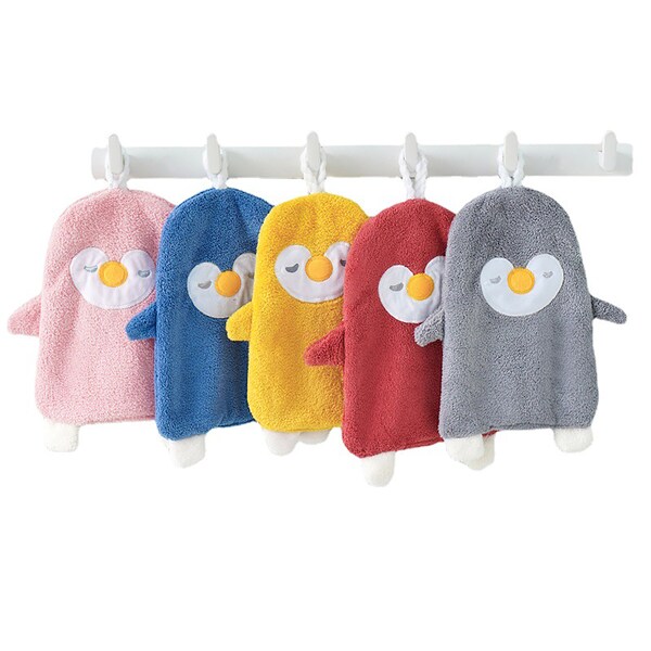 Penguin Hand Towels Etsy