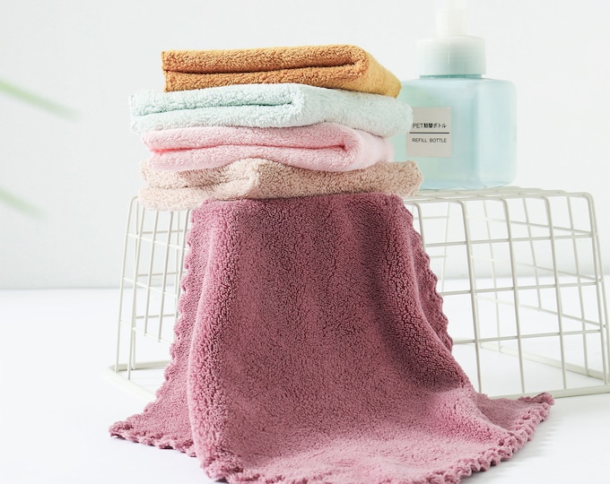 Microfiber Cleaning Cloths: Super Soft, Absorbent, Reusable (25x25cm)