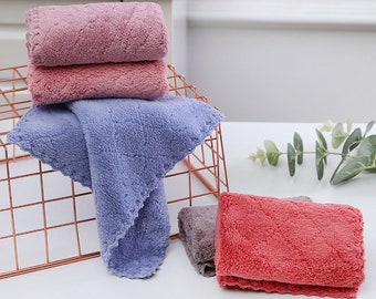 Microfiber Cleaning Cloth Set, Soft Absorbent Reusable Towel, Airbnb Guest Gift