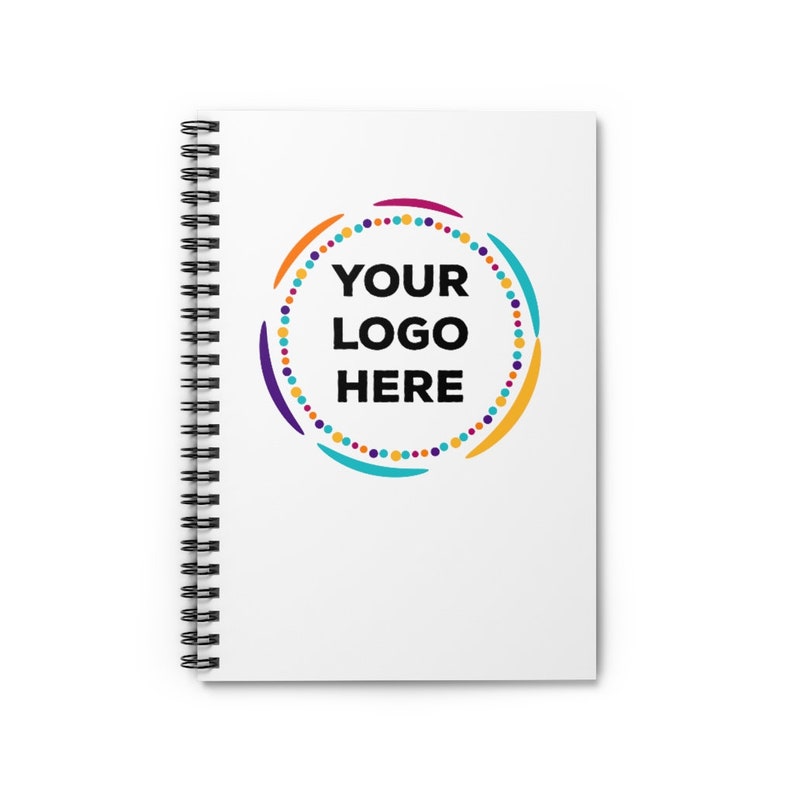 Custom Notebook With Your Logo Personalized Notebook Kids Etsy