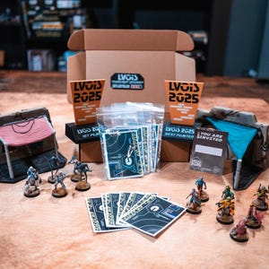 LVOIS Star Wars Legion Tournament Kit C (8 sets van 7 kaartenhoezen, trofeeën, rechterbadge, uitnodigingskaart)