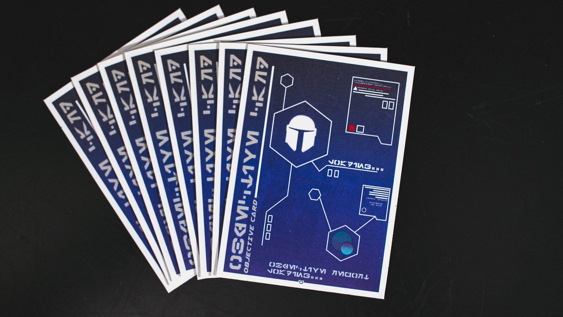 Star Wars Legion Card Sleeves Etsy