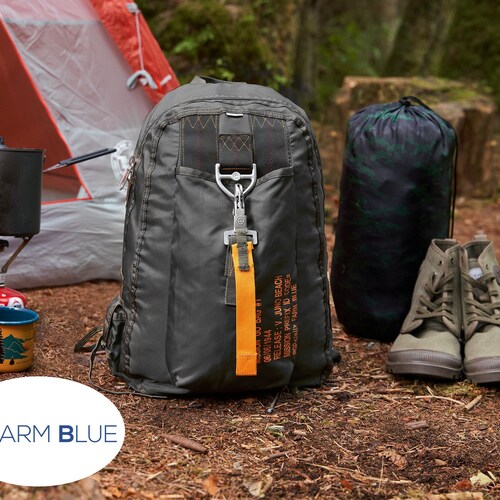 Farm Blue Tactical Backpack With Army Parachute Deploy Clip Etsy