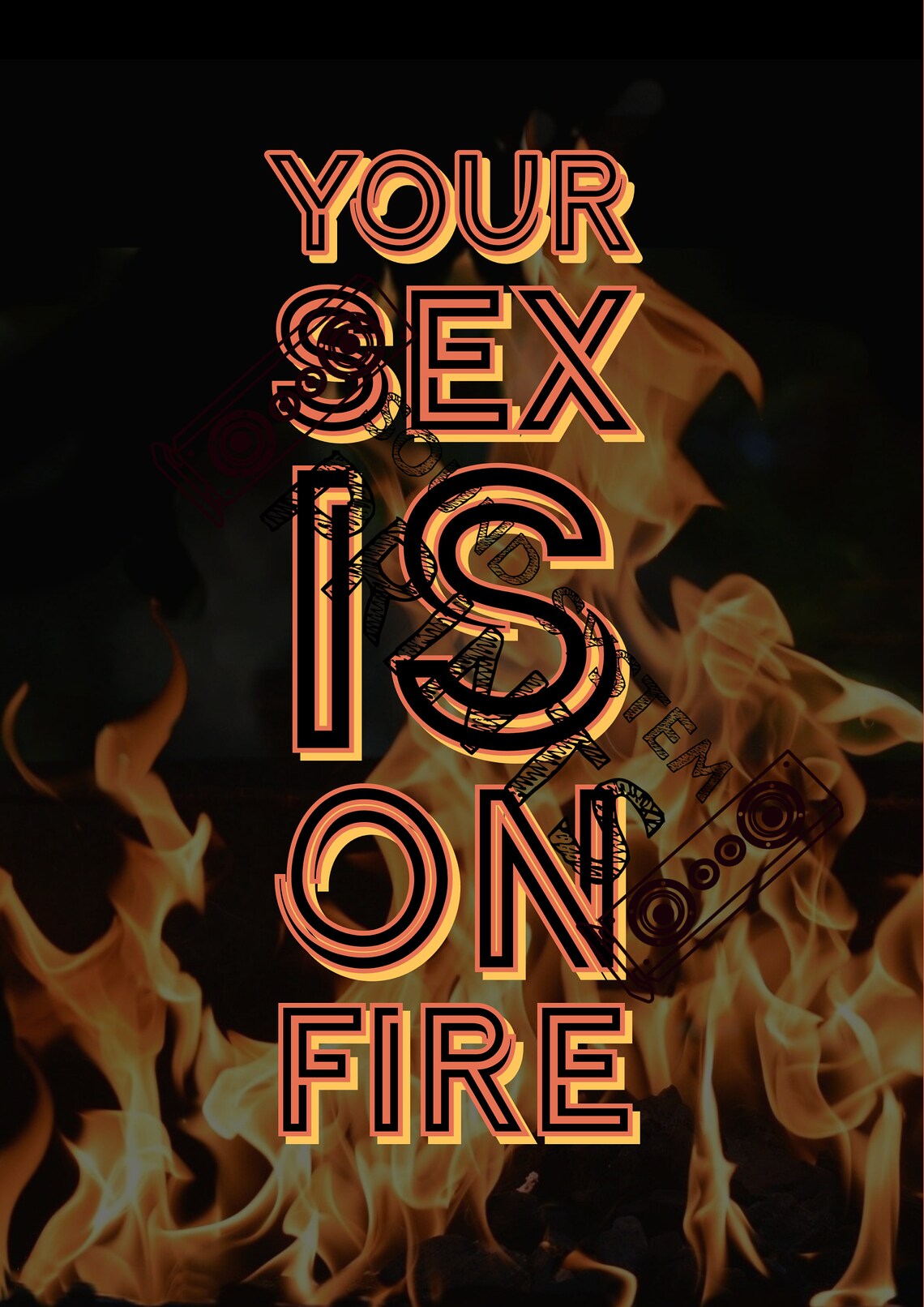Kings Of Leon Your Sex is on Fire Etsy