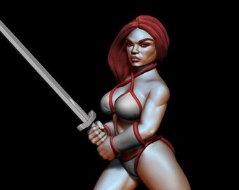 Golden Hatchet: Die Amazone | z.B. für Broheim, Frostgrave, Forbidden Psalm, DnD