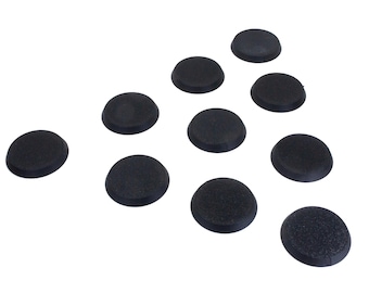 32 mm Bases, rund | FDM 0.08 Layer, Schwarz, mit Magnethalterung | optional als Slot-Base