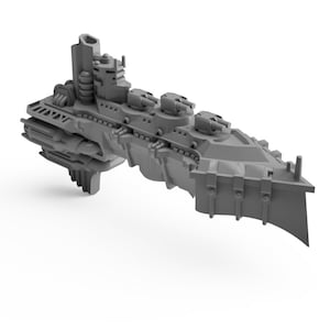 Chaos Waffenbatterie-Zerstörer (3x) | Battlefleet Colossus | Grimdark Future Warfleets