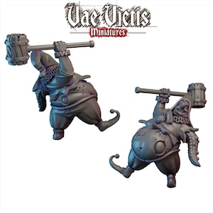 Verdorbener Clown | Fantasy Tabletop Modelle z.B. für Broheim Carnival of Chaos, Frostgrave, Forbidden Psalm, Dungeons & Dragons