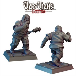 Brawler | Miniaturas de fantasía para mesa, por ejemplo, para Broheim, Frostgrave, Forbidden Psalm y Dungeons & Dragons