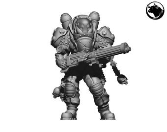 Heavy Trooper | Heretic Naval Troopers | Grimdark Trench Warfare