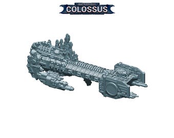 Super Marine Angriffskreuzer Mk. 2 | Battlefleet Colossus | Grimdark Future Warfleets