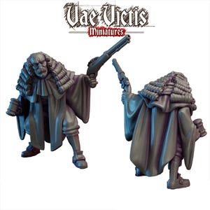 Abtrünniger Richter | Fantasy Tabletop Modelle z.B. für Broheim, Frostgrave, Forbidden Psalm, Dungeons & Dragons