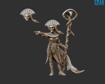 Reina | Esqueletos no muertos del desierto egipcio | Edad de la fantasía