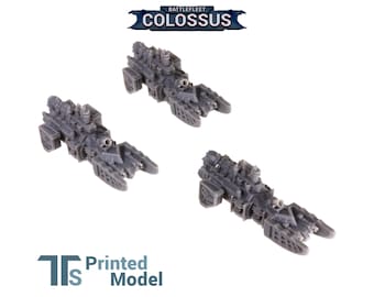 Eisen-Klasse Angriffsfregatten (3 Modelle) | Super Marines Frigate für Battlefleet Colossus