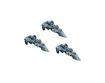 Rekommissionierte Eskortschiffe (3 Modelle) | Rogue Trader Proxy für Battlefleet Colossus
