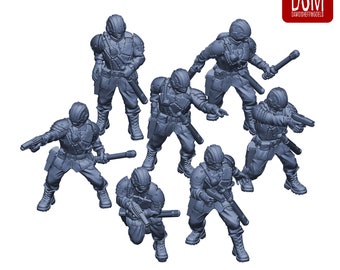 Policías de ScumCity (7 modelos) | ScumCity