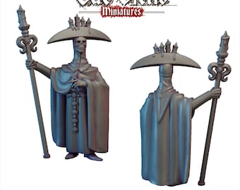 Totenkopf-Ritter | Fantasy Tabletop Modelle z.B. für Broheim, Frostgrave, Forbidden Psalm, Dungeons & Dragons