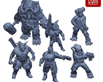 Escoria alienígena (6 modelos) | ScumCity