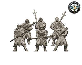 Kobra-Kult Krieger (6 Modelle) | Wüstenkrieger aus dem Süden