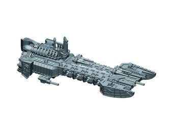 Faust-Klasse Angriffskreuzer | Super Marines Strike Cruiser für Battlefleet Colossus