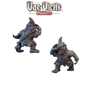 Junger Halblings-Späher | Fantasy Tabletop Modelle z.B. für Broheim, Frostgrave, Forbidden Psalm, Dungeons & Dragons