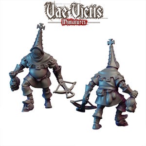 Jäger-Kultist | Fantasy Tabletop Modelle z.B. für Broheim, Frostgrave, Forbidden Psalm, Dungeons & Dragons