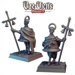 Caballeros de la Campana | Miniaturas de fantasía para mesa, por ejemplo, para Broheim, Frostgrave, Forbidden Psalm y Dungeons & Dragons