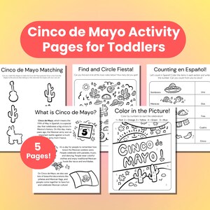 Cinco de Mayo Engaging Toddler Activities - Educational Fun for Young Kids