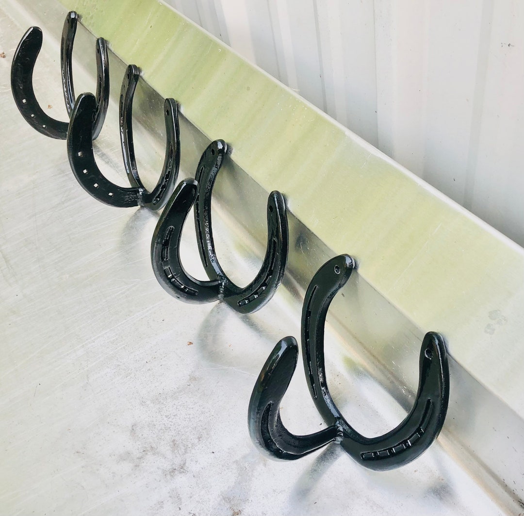 Genuine Horseshoe Wall Hook Etsy