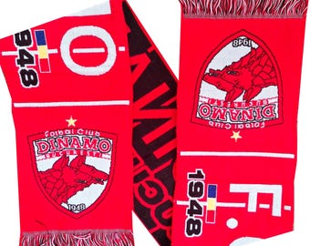 Bufanda del Dinamo Bucaresti, club de fútbol de Rumanía, regalo para aficionados.