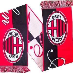 Forza Milan Football Supporters Scarf