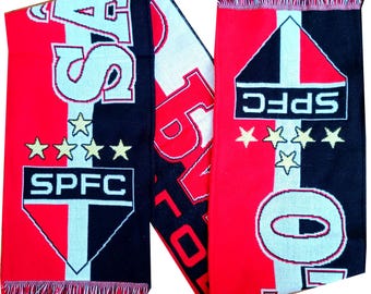 scarf sao paulo brazil football club fans supporter gift collection scarves