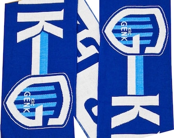 Bufanda del KRC Genk, colección de regalos para aficionados y seguidores del club de fútbol belga.