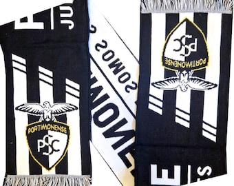 Bufanda del Portimonense, Algarve, Portugal, para aficionados del club de fútbol, regalo para seguidores.